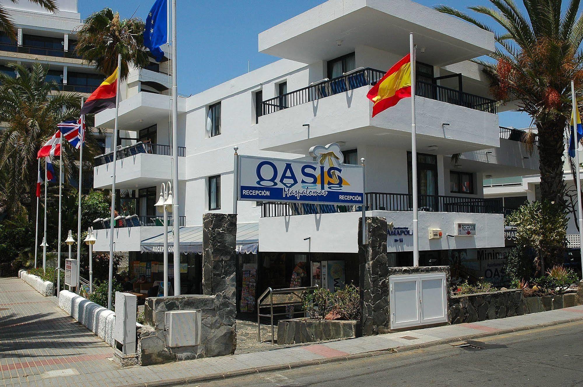 Apartamentos Oasis Maspalomas ماسبالوماس المظهر الخارجي الصورة